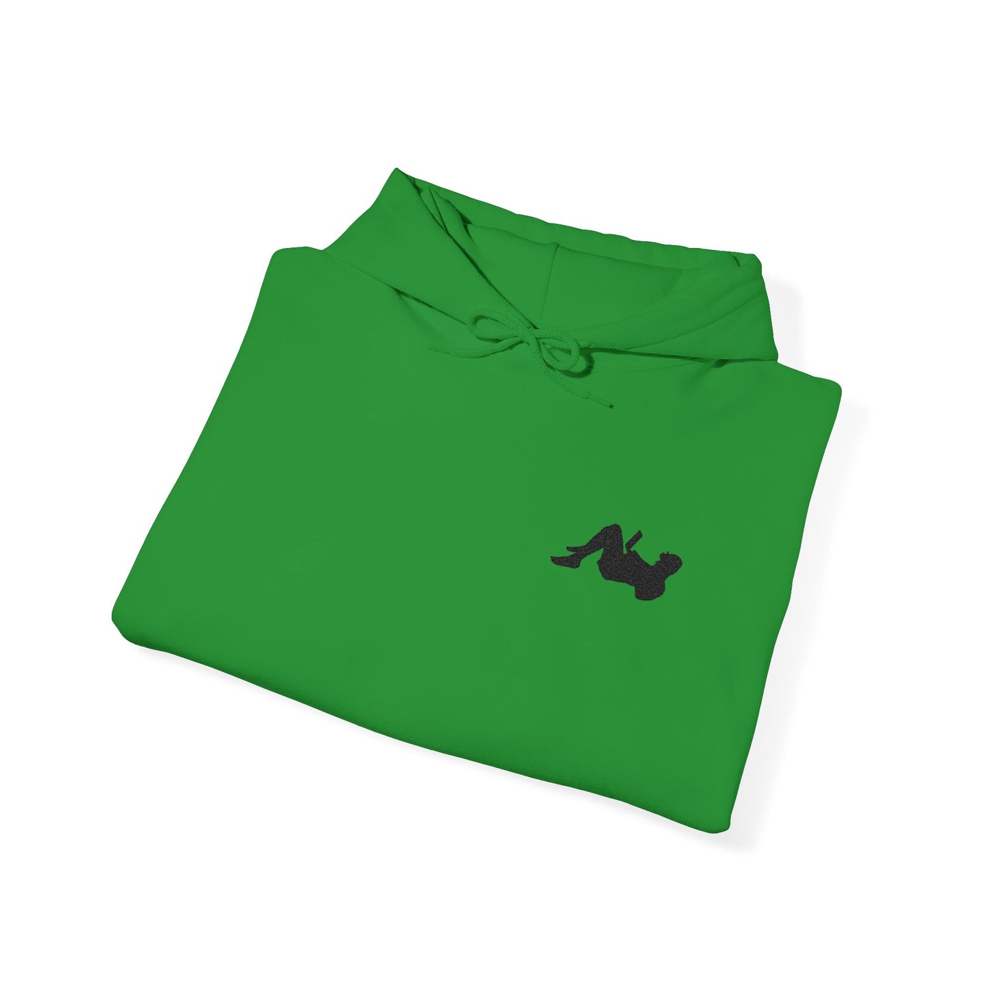 Remote Worker_Embroidered Hoodie_Black Logo