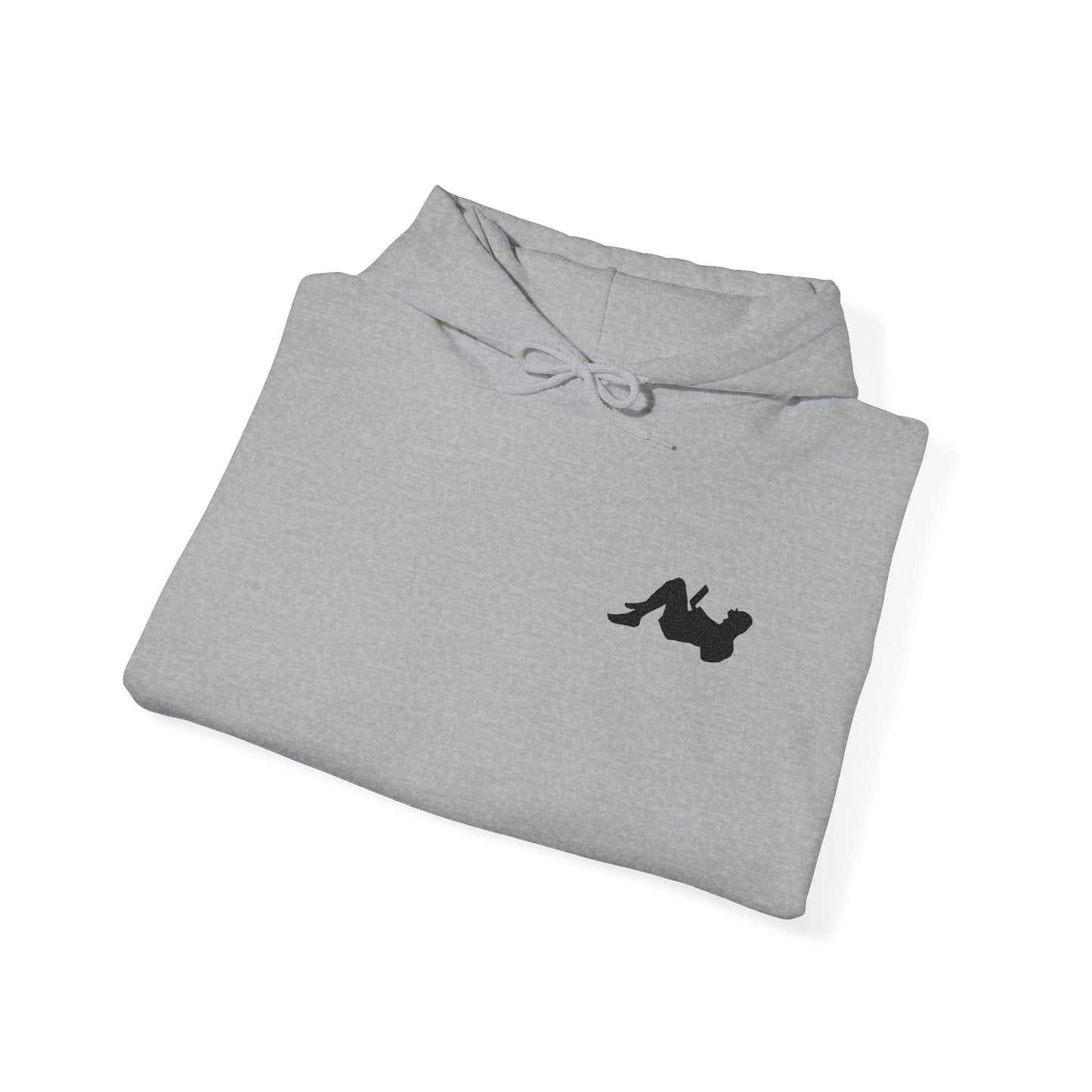 Remote Worker_Embroidered Hoodie_Black Logo